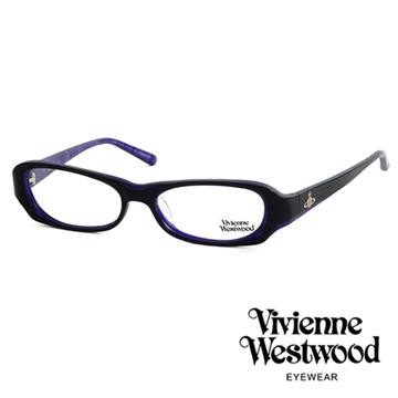 Vivienne Westwood 薇薇安．魏斯伍德 經典LOGO造型光學眼鏡(黑色) VW17601