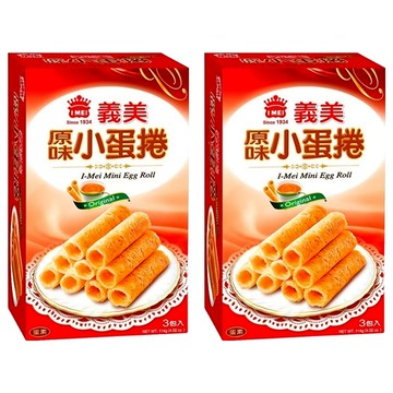 義美 小蛋捲 原味  114g  2盒