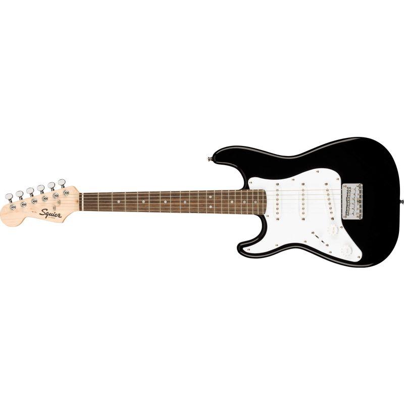 Squier エレキギター Mini Stratocaster? Left-Handed, Laurel Fingerboard, Blac