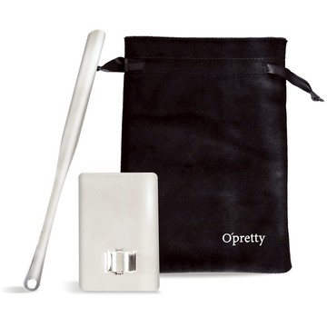 O'Pretty 歐沛媞  專業粉底刮棒+指環調色盤附絨布收納袋