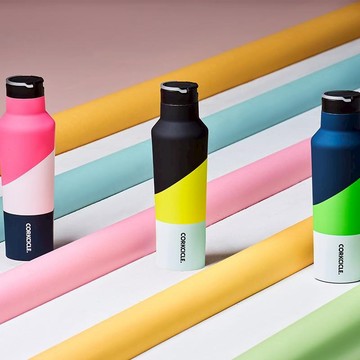 CORKCICLE 三層真空運動易口瓶 600ml 風暴粉