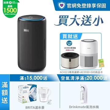★買大送小+濾網+多重好禮★飛利浦抗敏奈米級空氣清淨機(AC4221/81)-適用28坪