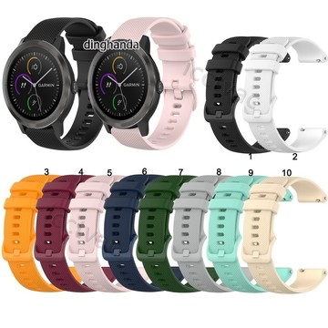 佳明 Garmin Vivoactive 3 245 645 55  矽膠錶帶 彩色扣錶帶