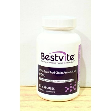 (10%蝦幣回饋/免運) 美國 BestVite 必賜力左旋精胺酸錠 BCAA支鏈胺基酸膠囊 90顆/瓶 60顆/瓶