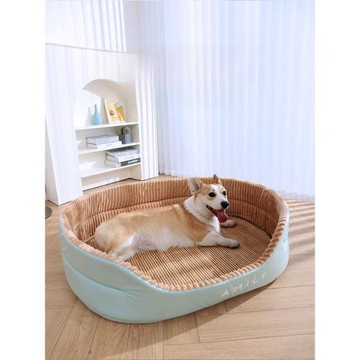 狗窩四季通用大型冬天狗墊子睡覺用冬季柯基可拆洗寵物睡墊狗狗床