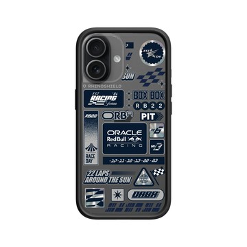 iPhone 17 Mod NX -邊框背蓋組合 (相機按鈕) 黑 - Oracle Red Bull Racing - Racing Icons