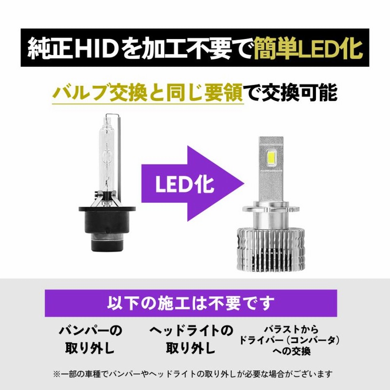 HID屋 D2R 20200cd 6500k ホワイト Dシリーズ Amazon | HID屋 D2R 20200cd(カンデラ) LED ヘッドライト 爆光
