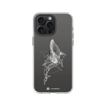 iPhone 15 Pro Max Clear 透明 - Kerby Rosanes - 鯨魚 - 白