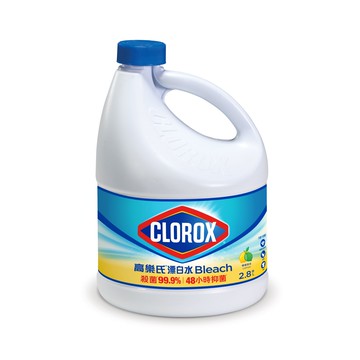 CLOROX高樂氏 漂白水-2.8L 檸檬香