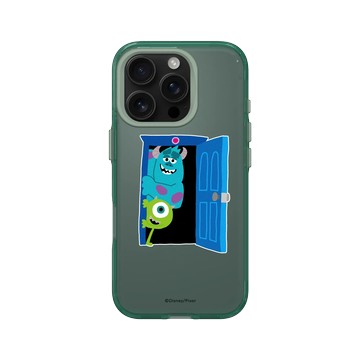 iPhone 16 Pro Clear 憂墨綠 - 迪士尼-皮克斯 PIXAR - Knock! 怪獸電力公司