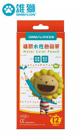 雄獅水性色鉛筆12色 CP-401【APP滿額下單4%點數(單一帳號最高1500點)】5/31止