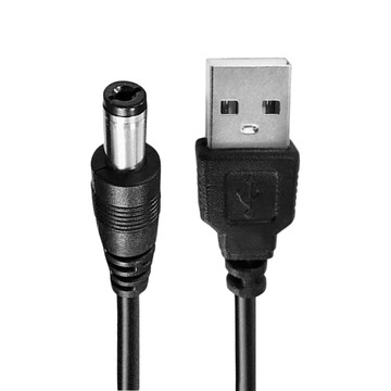 Neon 台灣霓虹 USB轉DC 5V2A 電源線 DC5.5x2.1mm CUD3  1m  1條