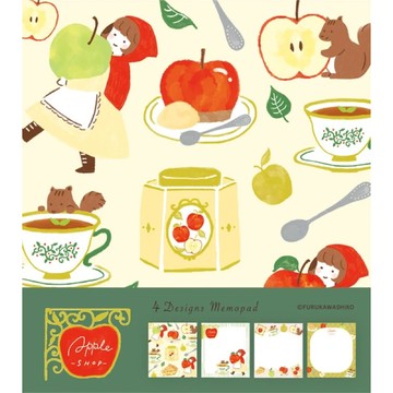 【JAFN】台灣現貨🔥日本便條本 古川紙工 便簽 秋季限定 小紅帽