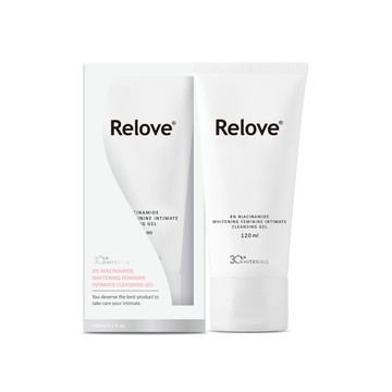 【美白升級】台灣 Relove 菸鹼醯胺美白私密潔淨凝露 120ml
