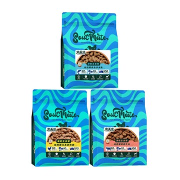 Soulmate索美達 -400g/0.9lbs 凍乾生食狗狗餐系列 (購買二件贈送K9wang寵物果醬玩具*1個隨機出貨)