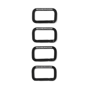 Neighborhood CARABINER SET Black 黑色吊扣 四個一組 251OTNH-AC04