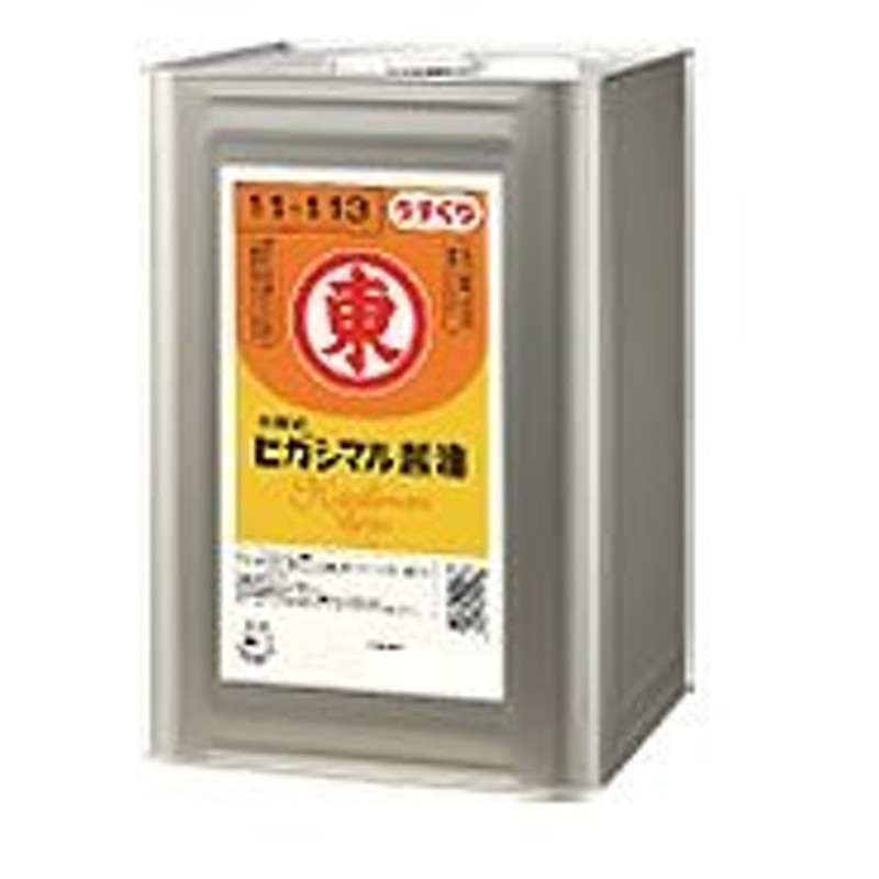 市場 醤油 ヒゲタ ＪＡＳ特級 １８リットル １個で１梱包 １個 １８Ｌ缶