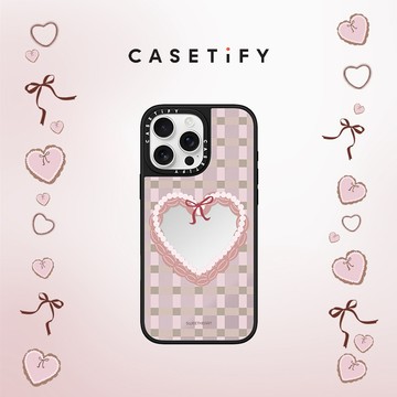 CASETiFY  甜心格紋  iPhone 16 Pro/16 Pro Max/15 Pro/15 Pro Max/15/16/Plus 保護殼