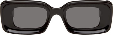 LOEWE 黑色 Rectangular 太阳镜