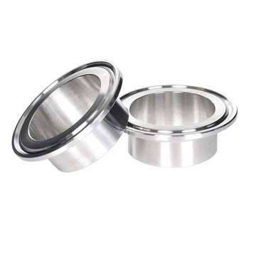 304不銹鋼衛生級快裝卡箍接頭快卡法蘭端頭快速連接焊接直接卡盤