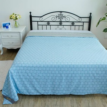 石墨烯沁涼凍感能量被 (藍綠兩色) 150*200cm 石墨烯被 涼被 涼感被 四季被