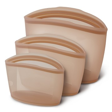 Firgi 3層密封矽膠夾鍊袋3件組  500ml + 850ml + 1.5L  1組  3個