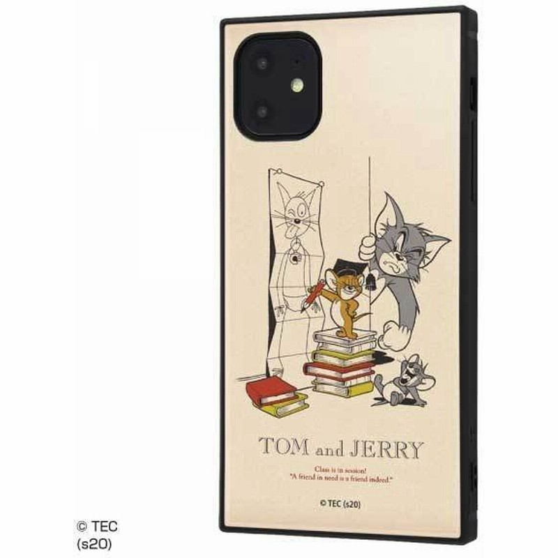 Iphone 11 耐衝撃ケース トムとジェリー 授業 ハイブリッドカバー Kaku スクエア 四角 キャラ おしゃれ かわいい 可愛い イングレム Iq Wp21k3tb Tj006 通販 Lineポイント最大get Lineショッピング