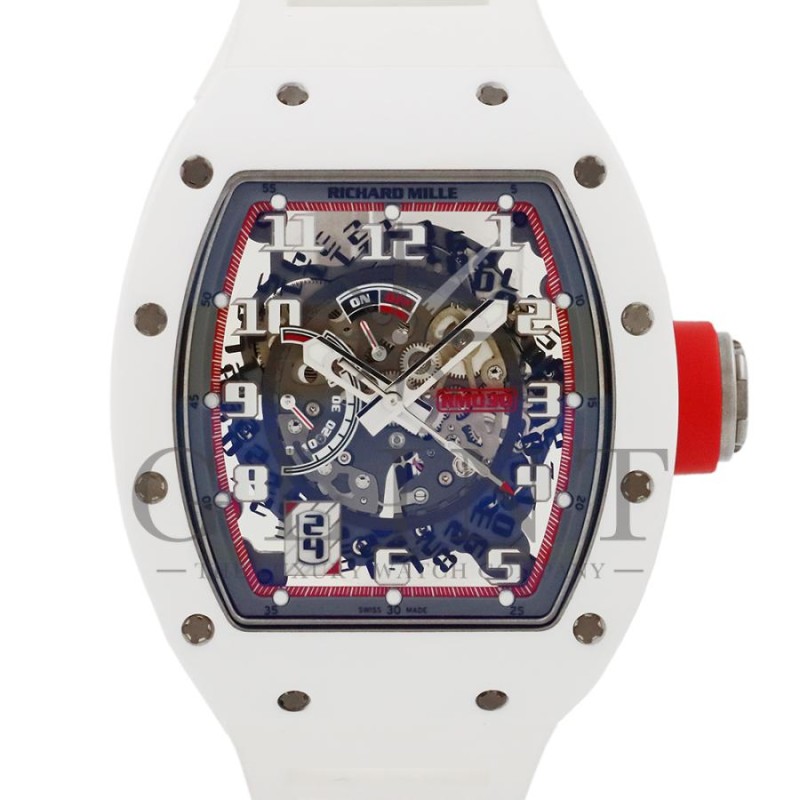 リシャールミル（RICHARD MILLE）RM030 ATZ Ti ジャパンレッド オートマティック デクラッチャブルローター 日本限定50本モデル  腕時計 メンズ | LINEブランドカタログ