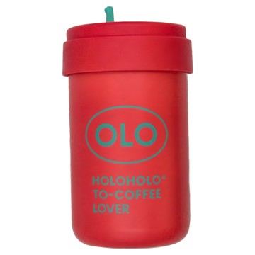 HOLOHOLO TONTON PRO 雙層不鏽鋼保溫杯 可調式背帶 外-304頂級不鏽鋼18/8 內膽-316頂級不鏽鋼18/10  紅色  380ml  1個