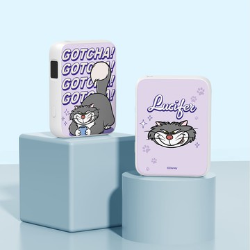 正版迪士尼系列 魯斯佛/牡蠣寶寶/小熊維尼/三眼怪 英文系列迷你口袋行動電源  口袋快充行動電源 大容量10000mAh PD快充 移動電源 行動充 行充 充電器 充電寶 Unicorn 史迪奇