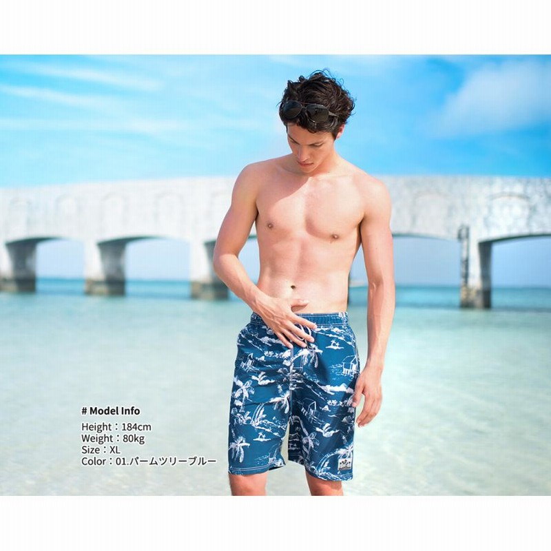 ALITE WEAR 水着 グラデーションブルー 26（Blue & White Mens