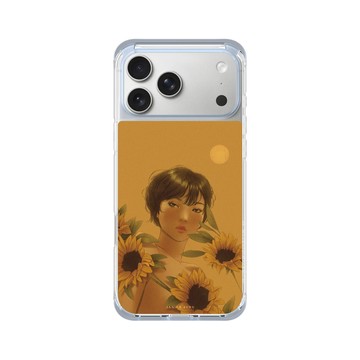 iPhone 17 Pro Max ClearX (MagSafe 兼容) 冰透藍 - Janice Sung - 天照大御神