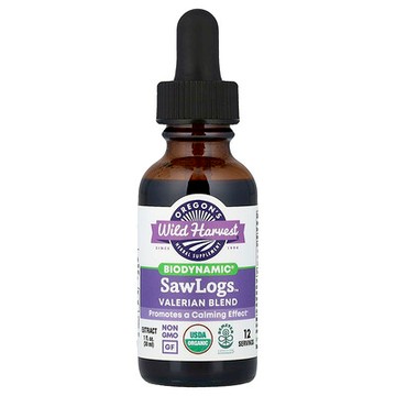 Oregon's Wild Harvest, Biodynamic，SawLogs，香草 + 薰衣花草，1 液量盎司（30 毫升）