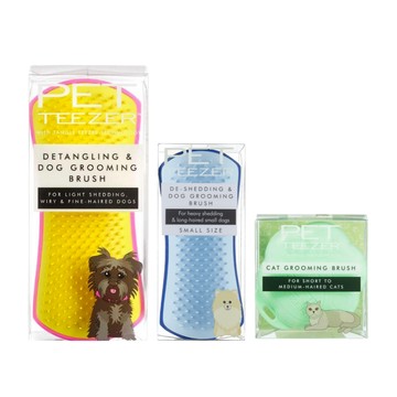 英國 TANGLE TEEZER 寵物美容梳 1st 貓咪/ 小型犬/ 中大型犬 理毛梳 寵物用品 寵物 附發票【心心哈德】現貨 全館499超取免運