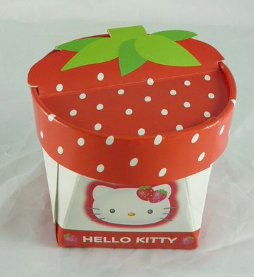 【震撼精品百貨】Hello Kitty 凱蒂貓 禮物紙盒 草莓,大  震撼日式精品百貨
