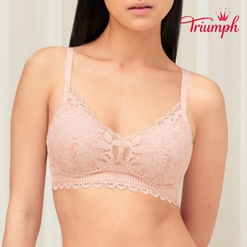 黛安芬-真我風格系列 無鋼圈 B-Ｄ罩杯內衣 粉