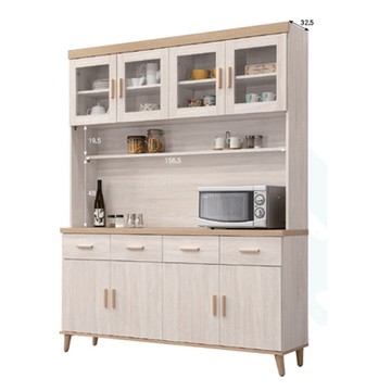 AS DESIGN 雅司家具-志虎5.3尺餐櫃組-160.5*40*201.5cm