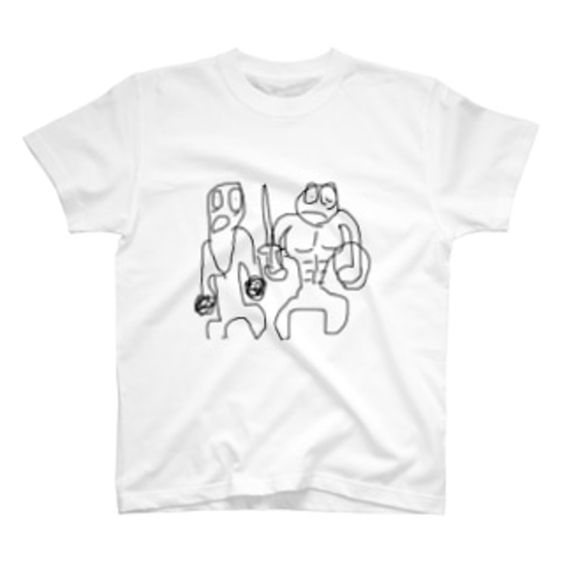 ねる バトルロワイヤルくん スタンダードTシャツ | LINEショッピング