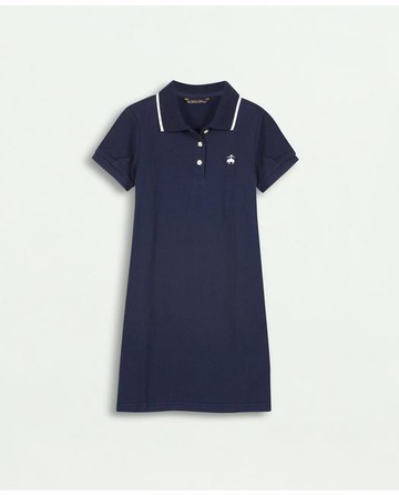Brooks Brothers Girls Polo Dress | Navy | Size 12