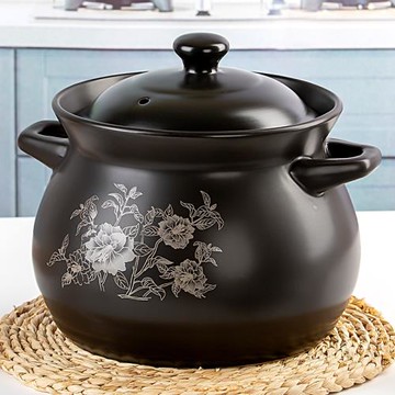 康舒砂鍋燉鍋家用燃氣陶瓷鍋煲湯鍋大容量耐高溫燉湯石鍋沙鍋湯煲