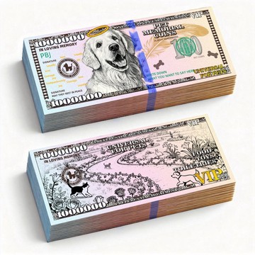 【桃園出貨】寵物冥幣殯葬祭祀品骨頭狗燒紙貓紀念品紙紮燒紙幣Fisterd菲思特
