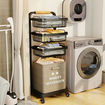 髒衣簍 髒衣籃 收納籃 臟衣籃家用衛生間置物架落地放臟衣服分類收納筐陽臺多功能臟衣簍