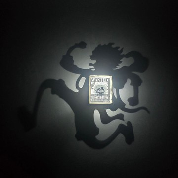 有趣小物✨ONE PIECE 海賊王路飛創意光影燈 尼卡五檔形態 魯夫通緝令 光影燈 航海王動漫周邊 交換禮物 送男友