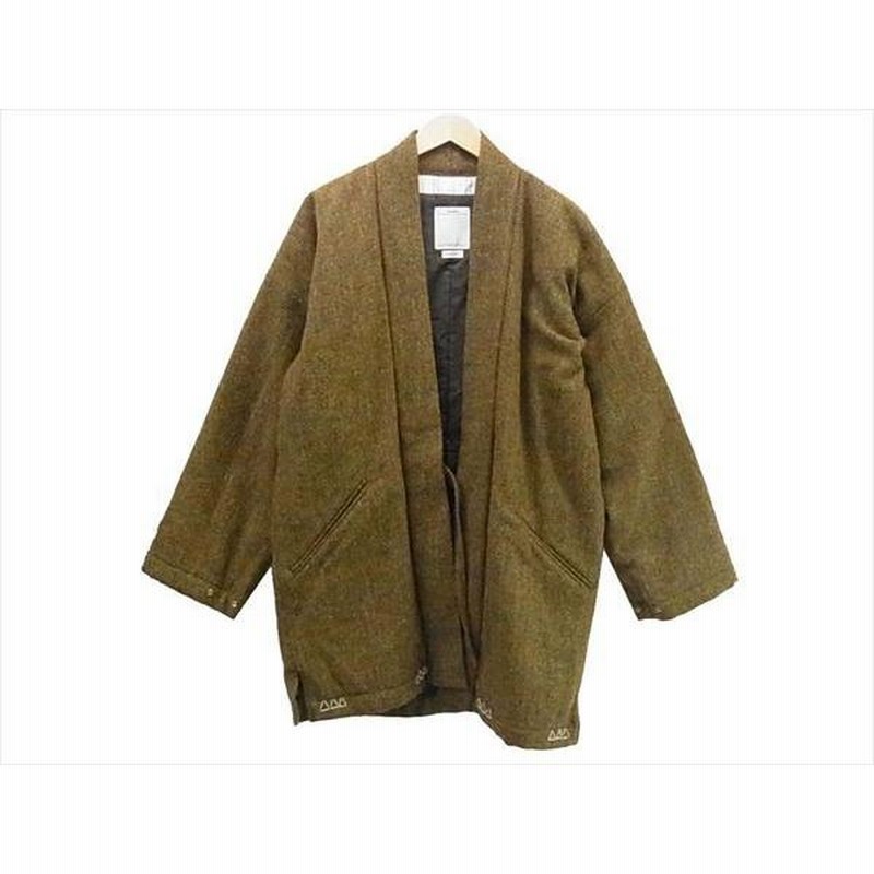 ビズビム DOTERA COAT HARRIS TWEED ドテラ ハリスツイード 16AW