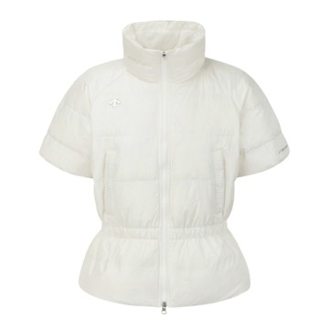 DESCENTE GOLF 迪桑特 ACMT SHORT-SLEEVED HUNGARIAN GOOSE DOWN 女士 高爾夫鵝絨短袖外套