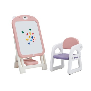 BeneBene 幼兒磁性畫板+椅子套組  1套  不適用  粉紅色