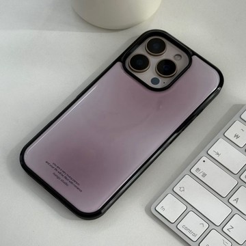✨手機殼✨暈染紫適用蘋果17手機殼iPhone16promax膚感15水凝殼14/13/12女