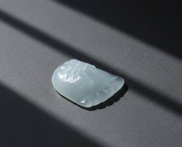 冰種翡翠知足常樂| 天然A貨翡翠 | 送禮