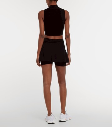 Live The Process Alba ribbed-knit skort