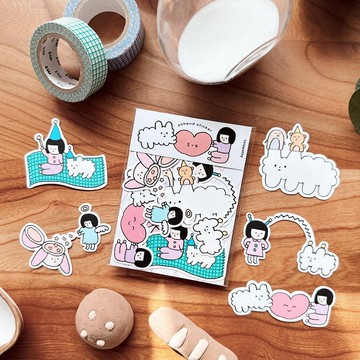 中貼紙 / 5-4 / 心電感應